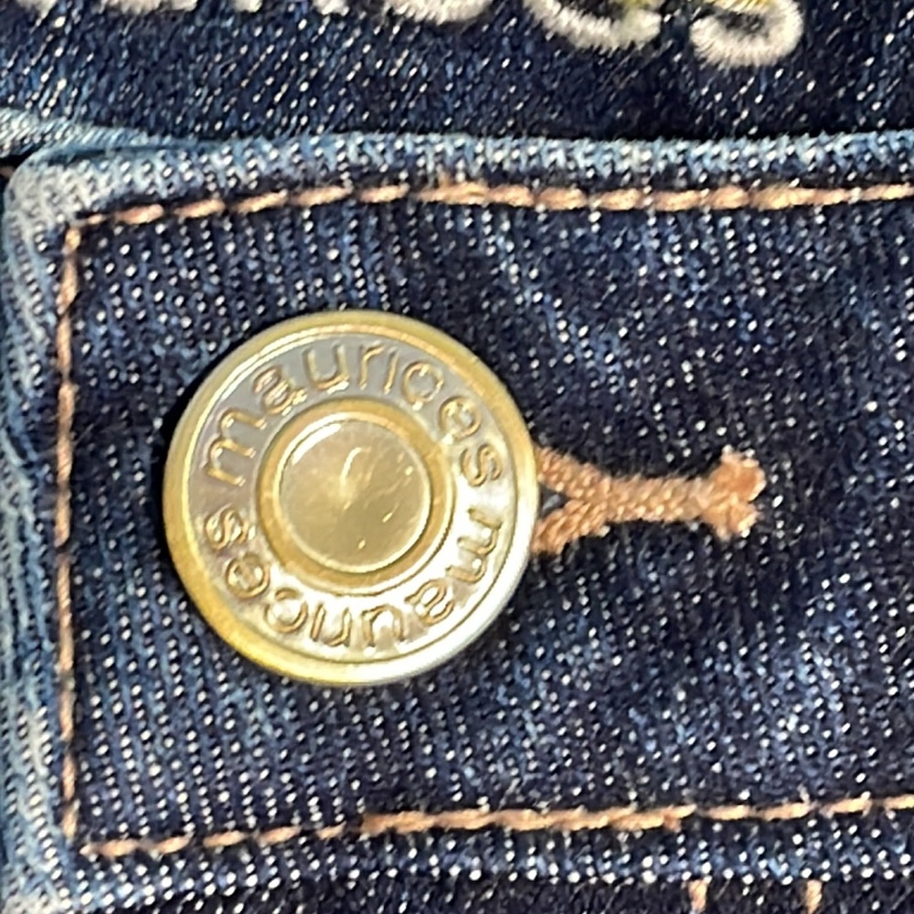 Maurices Destructed Boyfriend Denim Shorts - Picture 7 of 8